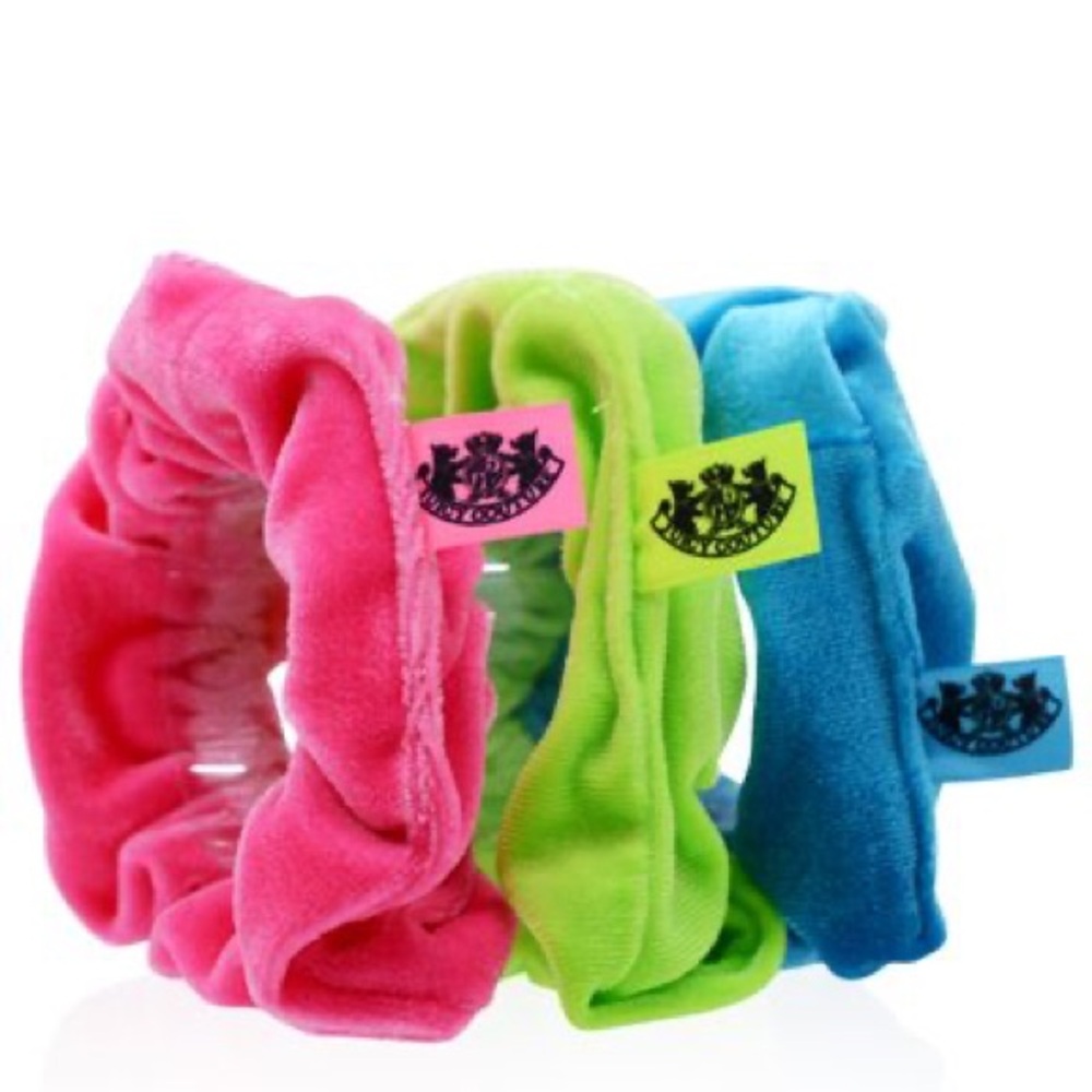 2X Juicy Couture/Scrunchies Makeup Gift Set for Women -‎ 3 Piece, New in Box